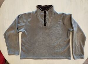 Wooly Bully Wear Women's Pullover SZ XL Green Fleece